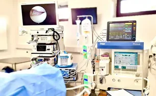 Foto des OP Raumes FTZ Berger - Fachbereich Anaestesie